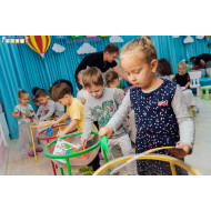 Виїзний майстер-клас по розмальовці кольоровим піском